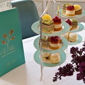 Cakes at Launch party for Diamond Jubilee tea room, Fortnum & Mason