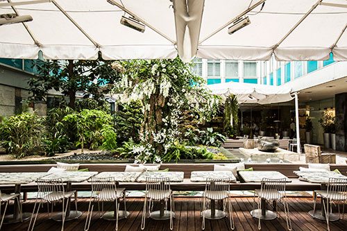 Sanderson Courtyard Garden Terrace